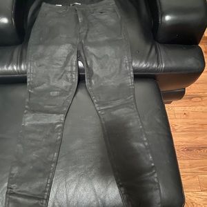 Coated jeans